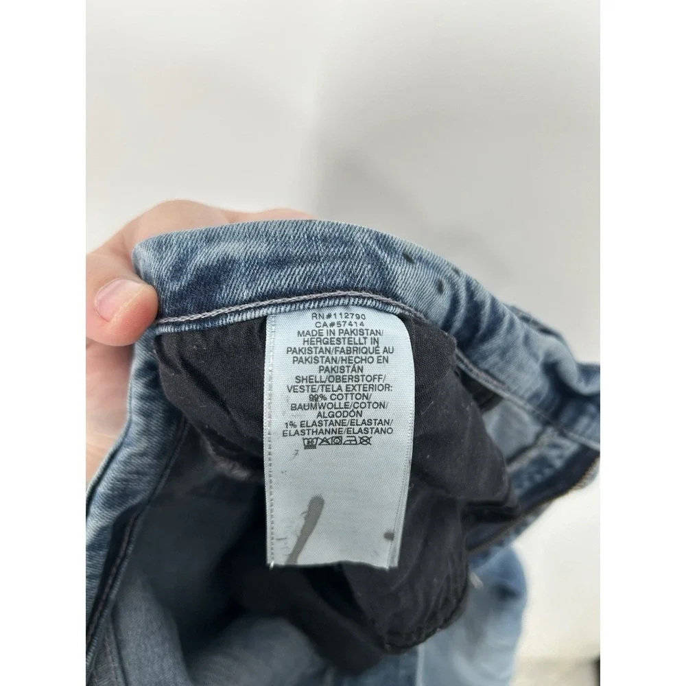 True Religion Rocco Relaxed‎ Skinny Jeans Distressed Medium Wash Mens Size 38x32
